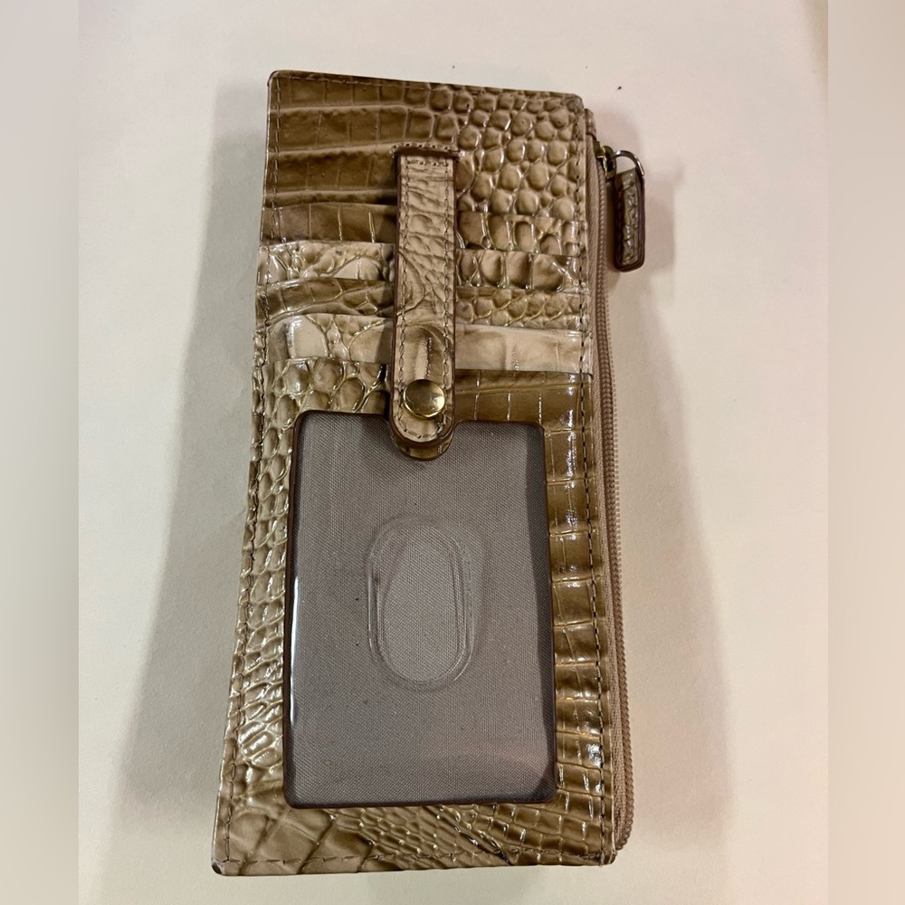 Brahmin wallet- like new.  Bought for $125.  Lists at Dillards now for $65.
